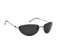 UINOFER Gafas de sol negras Matrix Agent Smith Gafas de Sol Hombre Polarizadas W/Smoke Lenses, Unisex Vintage Gafas de Sol, 1pcs-b, large