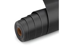 UIOK Vinilo Adhesivo Negro, Vinil Permanente 30,5 x 914,4 cm Mate Negro Vinilo para Cricut, Vinile Adhesivo Permanente para Cerámica, Vidrio, Taza