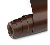 UIOK Vinilo Adhesivo Permanente, Mate Café Vinilo Permanente para Cricut, 30,5 cm x 457,7 cm Rollo de Vinilo xxxx para Cerámica, Vidrio, Taza (Café)