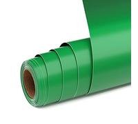 UIOK Vinilo Adhesivo Permanente, Mate Verde Vinilo Permanente para Cricut, 30,5 cm x 457,7 cm Rollo de Vinilo Verde para Cerámica, Vidrio, Taza (Verde)