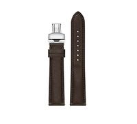 UIONBUN Watch Strap,Quick Release Watchband 18mm 19mm 20mm 21mm 22mm Watch Band Deployment Buckle Watch Strap Leisurely (Band Color : Coffee with Coffee, Band Width : 19mm)(Coffee with coffee,21mm)