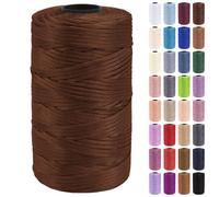 Uiopa Hilo Macrame 3mm x 200m Cuerda Macrame Polipropileno Plano Hilo de Ganchillo para Bolsos a Crochet, Bolso de Mano, Sombrero, Manualidades, Envolver Regalo, Proyecto de Bricolaje
