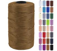 Uiopa Hilo Macrame 3mm x 200m Cuerda Macrame Polipropileno Plano Hilo de Ganchillo para Bolsos a Crochet, Bolso de Mano, Sombrero, Manualidades, Envolver Regalo, Proyecto de Bricolaje