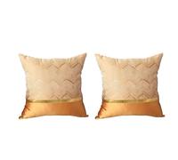 UIOPPOI Funda de Almohada Cuadrada de Lujo Bohemia, Fundas de Almohada Estampadas Transpirables, Fundas Decorativas Suaves para Cojines para Silla, sofá y Dormitorio 45x45cm/18x18in A