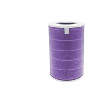 UioQrintan Filtro purificador de Aire HEPA Compatible con Xiaomi CarbonMi 2 1 2S 3 3H Pro H13, Filtro HEPA de Carbono Morado con RFID