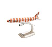 UIPOANSWS Modelo de avión Volador Avión A320 Condor ABS A Escala 1:200 Modelo De Juguete For Coleccionar Aviación Aviones Modelo(Orange)