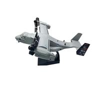 UIPOANSWS Modelo de avión Volador Helicóptero Transporte Anfibio Osprey Eh Bell V-22 V22 ala Variable A Escala 1/72 Modelo De Avión Metal Fundido A Presión Aviación Aviones Modelo