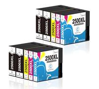 Uiprint 2500XL Cartucho de tinta para Canon PGI 2500 XL Compatible con MB5050 MB5455 MB5150 MB5450 MB5000 MB5100 MB5300 MB5350 iB4150 MB5400 MB4050 MB5155 iB4000 iB4100 iB4050 (Pack de 10)