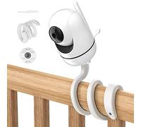 UIQELYS Soporte giratorio flexible para cámara HelloBaby HB65/HB66/HB248, ANMEATE SM935E, soporte de pared para cámara de seguridad para el hogar