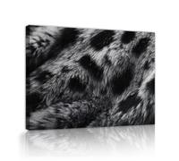 UIRINGART Textura de leopardo Dibujos de pared con textura de lienzo Patrones abstractos de animales Imágenes modernas Grabados de arte Pósters Pintura para salón Decoración del hogar 75x120cm