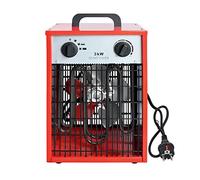 UISEBRT Calefactor eléctrico de 3 kW, 220 V, con termostato y 4 niveles de calor (3 kW)
