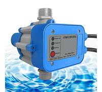 UISEBRT Controlador Bomba Agua con Tapones - Presostato automátic Controlador de Presión max 10 Bar electrobomba Interruptor Regulador e presión para Uso en Casa Patio Jardín IP65 (Type A)