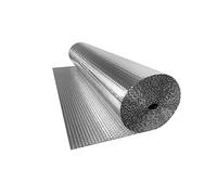 UISEBRT Lámina Aislante de Aluminio, 1 x 10 m, Térmica y Reflectante para Radiadores, 3-4 mm de Grosor, Aislamiento Térmico