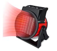 UISERBT Calefactor cerámico 3000 W Eléctrico de bajo Consumo, con Protección contra Sobrecalentamiento, Calentador Eléctrico para Construcción, Garaje, Taller