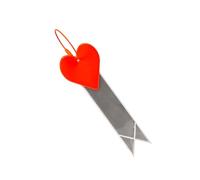 Uitndvyte 3 colgantes de noche para bicicleta con cinta de corazón, tiras reflectantes de advertencia de alto brillo, decoración de ciclismo de moda, accesorio de visibilidad nocturna