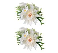 Uitndvyte Alzapaños decorativos para cortinas, estilo retro, con diseño de flores, hebillas de cuerda, para decoración del hogar, alzapaños de cortina para cortinas, soportes de cortinas decorativos