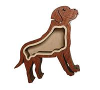 Uitndvyte Caja conmemorativa personalizada de pieles de mascotas, hecha a mano, recuerdos de madera para apreciar a gatos y perros, decoración del hogar, regalo grabado