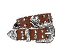 Uitndvyte Cinturón punk de piel sintética para mujer con detalles de metal metálico, 4 colores elegantes para uso diario y ocasiones especiales, cintura punk de poliuretano suave