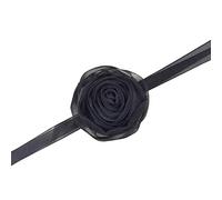 [Uitndvyte] Clásico romántico floral collar rosa collar delicado collar de moda para mujer joyería de hilo de nieve encanto collar
