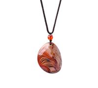 [Uitndvyte] Collar de ágata de cristal natural con accesorios únicos para mejorar el gusto de la moda y la personalidad