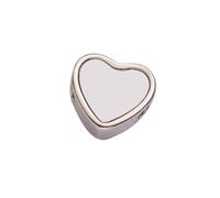 Uitndvyte Elegantes cuentas de corazón fabricadas con innovadoras técnicas de transferencia de calor, adecuadas para el uso diario y varias ocasiones