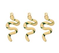 Uitndvyte Juego de 3 colgantes de animales, collar con colgante, accesorios de manualidades, colgante de joyería, ideal para proyectos únicos de joyería y manualidades