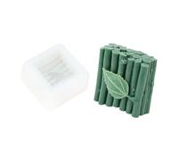 Uitndvyte Molde de silicona en relieve de Navidad para resina epoxi, moldes para hacer jabón, moldes de decoración navideña