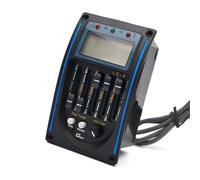 Uitndvyte Pickup de guitarra acústica, ecuación de 5 bandas, preamplificador, afinador piezoeléctrico, perfecto para mejorar el rendimiento del sonido