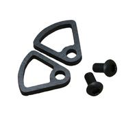 Uitndvyte Soporte de fibra de carbono resistente, base que absorbe los golpes y montaje rápido para mejorar la durabilidad del ciclismo, soporte de fibra de carbono para bicicleta