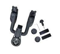 Uitndvyte Soporte de montaje para bicicleta, soporte de extensión para bicicleta, soporte de extensión de vástago de bicicleta, soporte de mango frontal para bicicleta, soporte de montaje para