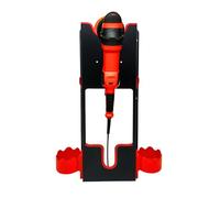 Uitndvyte Soporte para pulidor, montaje en pared, para máquina pulidora de coche, pulidora giratoria, organizador de detalles automáticos, estante de almacenamiento