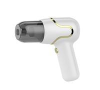 Uitndvyte Ventilador de aire de doble manera y aspiradora con procesador, 30 minutos de tiempo de funcionamiento para limpieza interior de coche, aspiradora de mano recargable por USB combinada
