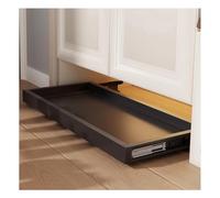 Uittrekbaar schoenenrek van Rebound, intrekbaar schoenenrek - ruimtebesparend uittrekbaar schap met schuifrails voor hal- of kastruimte, ontwerp zonder bukken (61x30cm) - de ultieme oplossing voor h