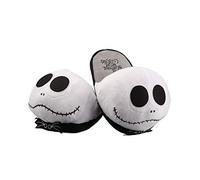 uiuoutoy The Nightmare Before Christmas Jack Skellington - Zapatillas de peluche para invierno, blanco, Medium