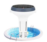 UIUZMAR Medidor Inteligente de pH y Cloro Para Piscinas, con WiFi, Carga Solar, Medidor de Sal, 7 en 1, pH, Salinidad, Cloro Libre, EC, TDS, ORP, Para Piscinas de Agua Salada, Spas