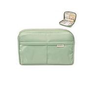 UIVXXUD Bonito Estuche Kawaii para lápices, Bolsa de Lona de Gran Capacidad (Verde)