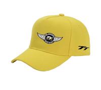 UIXXXMCYQ Gorra Deportiva Tipo Camionero para Hombre Y Mujer Estilo Dad Hat La I.s.l.e of M.a.n T..T con Estampado Orificio Coleta Gorra De Béisbol Color Liso -HuangSe||One_Size