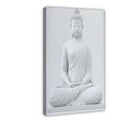UIYTYBGAG Karma Art - Póster digital de Buda para decoración de dormitorio, decoración de paisaje, regalo, 60 x 90 cm