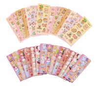 UJBVCX 800+ Hojas Pegatinas, Pegatinas para Niños, Kawayi Puffy Pegatinas, Pegatinas de Animales, Pegatinas Kawaii, Scrapbooking Decoración, para Maletas y Portátil, para Adultos Niños