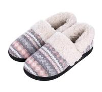 UJEDFHV Chinelos Homem Zapatillas De Algodón Cálidas Invierno For Mujer, Casa Espuma Con Memoria Blanda For Interiores, Zapatos Cálidos Y Cómodos For Dormitorio, Informales(Pink5,42-43(10-10.2inch))