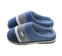 UJEDFHV Chinelos Homem Zapatillas de algodón for hombres y mujeres, máscara Halloween, hogar, antideslizantes, parejas, zapatos felpa for interiores en invierno(G4,36-37)