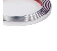 UJEDFHV Cinta autoadhesiva para juntas de azulejos Línea autoadhesiva for el hogar PVC impermeable borde cinta tira muebles de techo teja para juntas de azulejos(Color9)