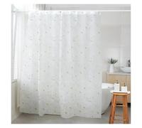 UJEDFHV Cortina de Ducha Thickened Extra Long Shower Curtain Waterproof Bathroom Mildew Proof Printed with Hook Supply(Color 4,200 * 180cm)