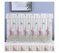 UJEDFHV Funda Para Tv Exterior Modern TV Dust Cover Proof Decoration And Beautiful LCD Cloth Turn Without Removing Lace Covers(Color-02,60 * 150cm)