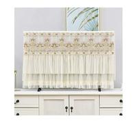 UJEDFHV Funda Para Tv Exterior TV Cover Dust 55 Inch Household Wall Mounted Television Curtain Cloth(Style 03,90x52cm)