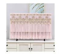 UJEDFHV Funda Para Tv Exterior TV Cover Dust 55 Inch Household Wall Mounted Television Curtain Cloth(Style 06,90x52cm)