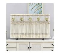 UJEDFHV Funda Para Tv Exterior TV Cover Dust 55 Inch Household Wall Mounted Television Curtain Cloth(Style 04,90x52cm)