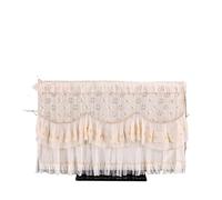 UJEDFHV Funda Para Tv Exterior TV Cover Dust 55 Inch Household Wall Mounted Television Curtain Cloth(Style 02,90x52cm)