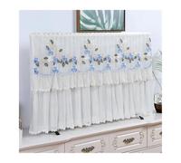 UJEDFHV Funda Para Tv Exterior TV Cover Dust 55 Inch Household Wall Mounted Television Curtain Cloth(Style 09,90x52cm)