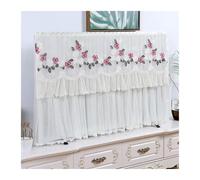 UJEDFHV Funda Para Tv Exterior TV Cover Dust 55 Inch Household Wall Mounted Television Curtain Cloth(Style 08,90x52cm)